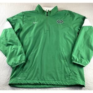 Nike Storm Fit Marshall University Thundering Herd Quarter Zip Pullover S Green